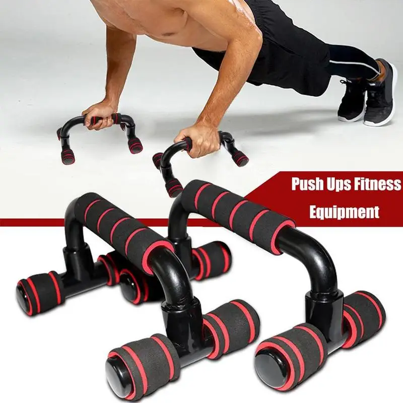 

1 Pair Fitness Push Up Bars Stand Tool With Foam Handle For Building Chest Muscles Push-ups Stands Bars Training Equipment