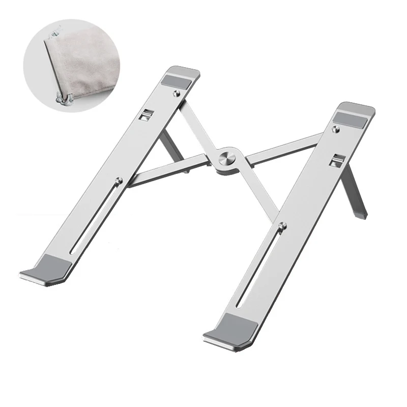 

Portable Laptop Stand Folding Notebook Stand For Macbook Air Pro Retina Lapdesk Aluminum Alloy Holder Computer Cooling Bracket