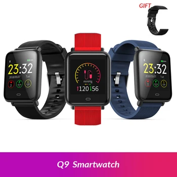 

Q9 Smart Bracelet Fitness Tracker Call Reminder Message Reminder 1.3 inch TFT Screen Multi Sport Modes iOS Android IP67