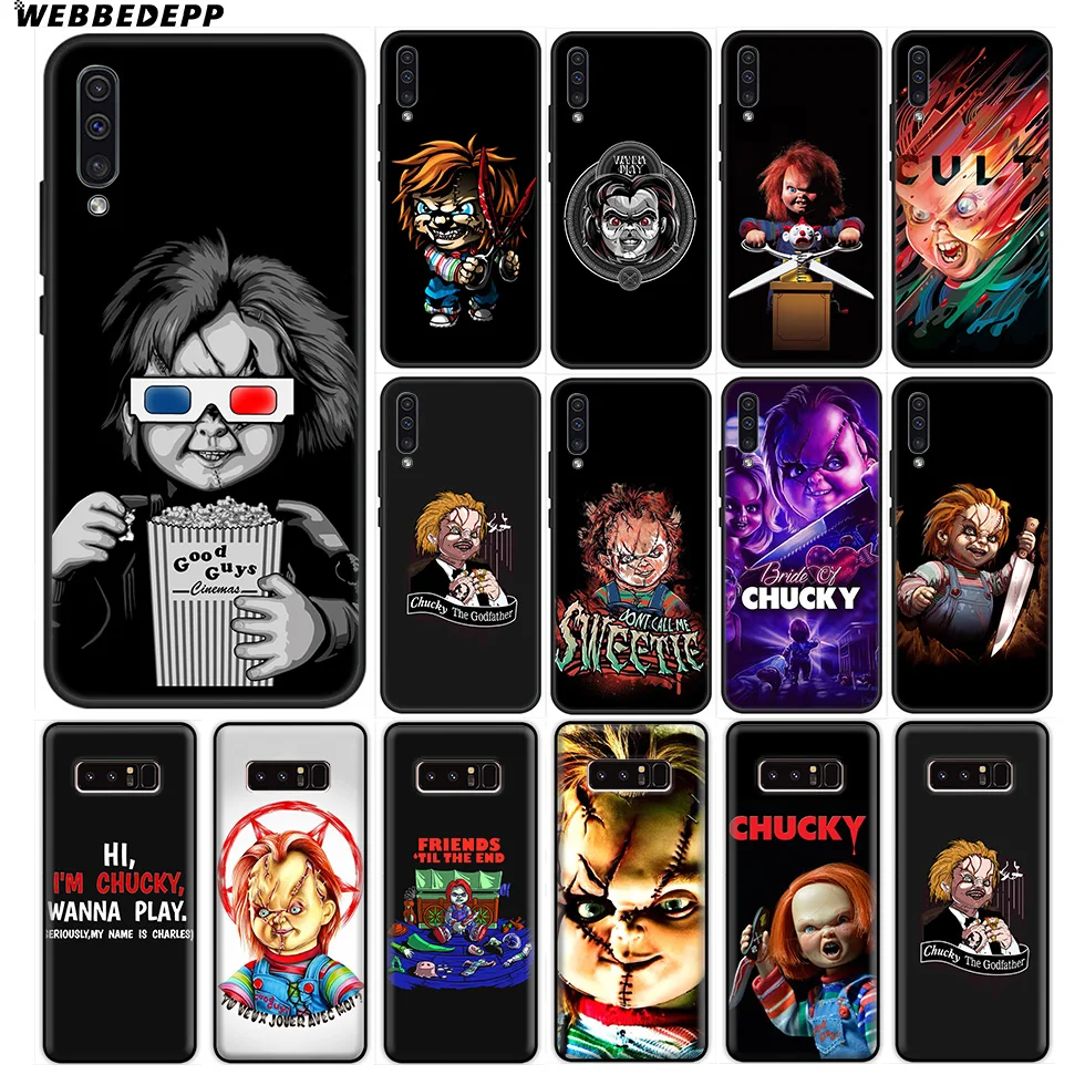 Прохладный Чаки ребенку играть мягкий чехол для samsung Galaxy A70s A50s A40s A30s A20s A20E A10s Note 8 9