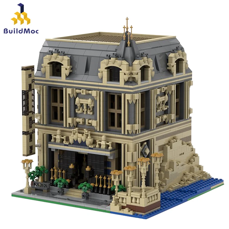 

Buildmoc World's Famous Architecture Urban Street View The Lounge 10253 Big Ben Alternate of London Building Blocks Kids Toy Gif