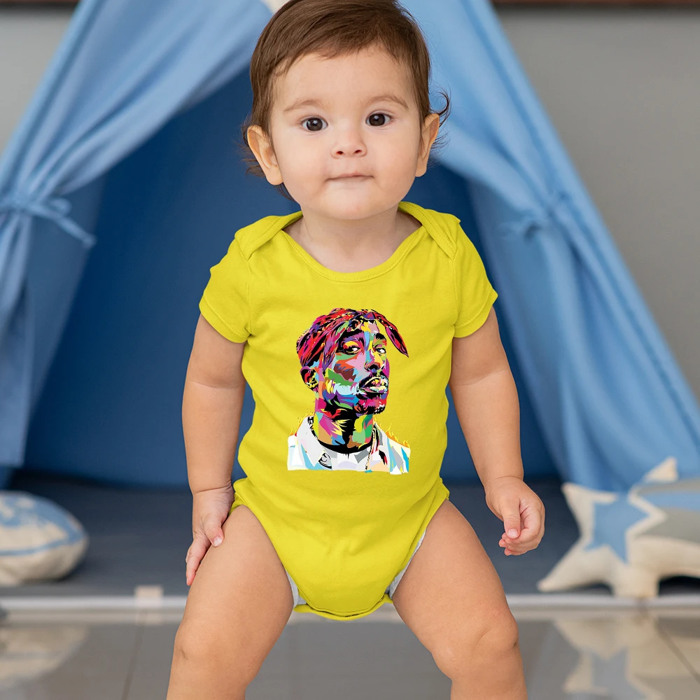 Baby Bodysuit Baby Tupac Shirt Tupac Mermaid Onesie – Wild World Of AK