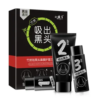 

Unisex Bamboo Charcoal Blackhead Nose Mask Blackhead Serum T Zone Care Skin Care Long Lasting 2020
