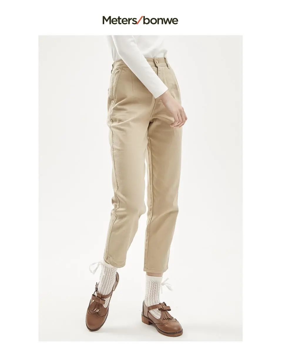 Metersbonwe Casual Straight slacks For 