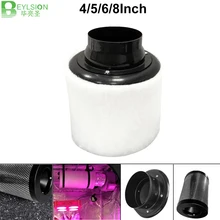 Beylsion Крытый угольный фильтр для выращивания Палатки Угольный воздушный выпускной фильтр Гидропоника активированный вентилятор угольный фильтр для выращивания палатки