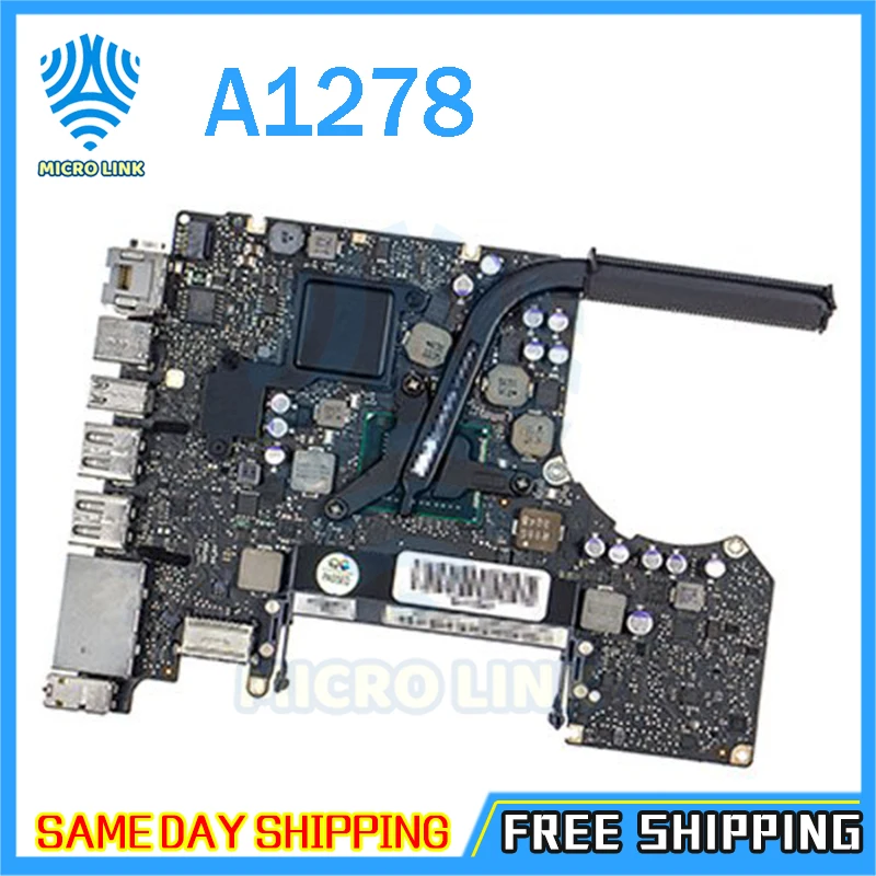 

Broken A1278 Motherboard for Macbook Pro 13" 2008 2009 2010 Logic Board Intel Core 2 Duo 2.26GHz 2.66GHz 2.4GHz Motherboard