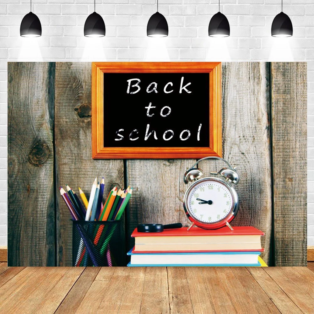 Yeele детей Back to School на доске фон студенческого класса вечерние доска для
