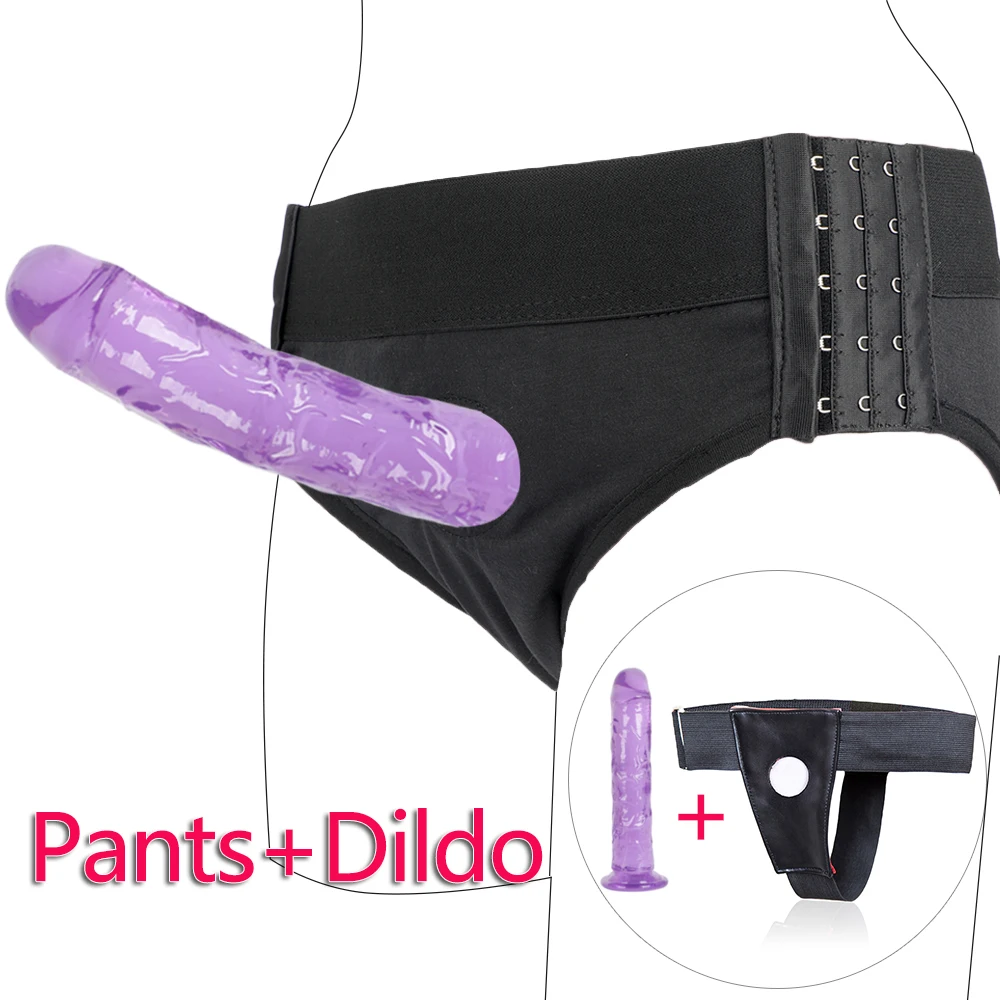 Erotic Sex Toy Wearable Strapon Dildo for Women Lesbian Realistic Penis No Bullet Vibrator Pants With Suction Cup Shop | Красота и
