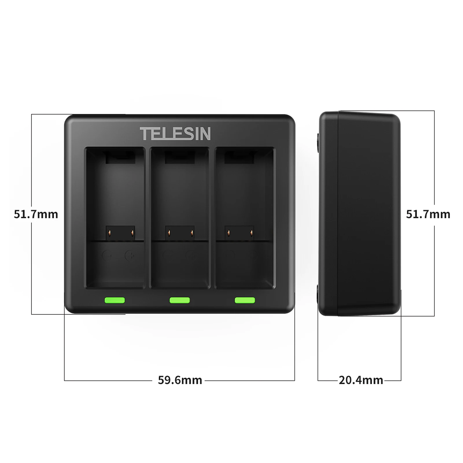 TELESIN GP-BCG-902 Camera Battery Charger description image 6