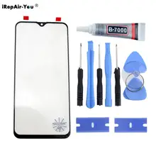 Оригинальная передняя внешняя стеклянная линза для samsung Galaxy A50 A40s A70 A60 A10 A20e A30 M20, сенсорная панель+ клей B7000+ набор лезвий