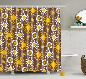 

Geometric Patterns Shower Curtains Wave Stripe multicolor Checkered Simple Home Decor Bath Bathtub Waterproof Cloth Curtain