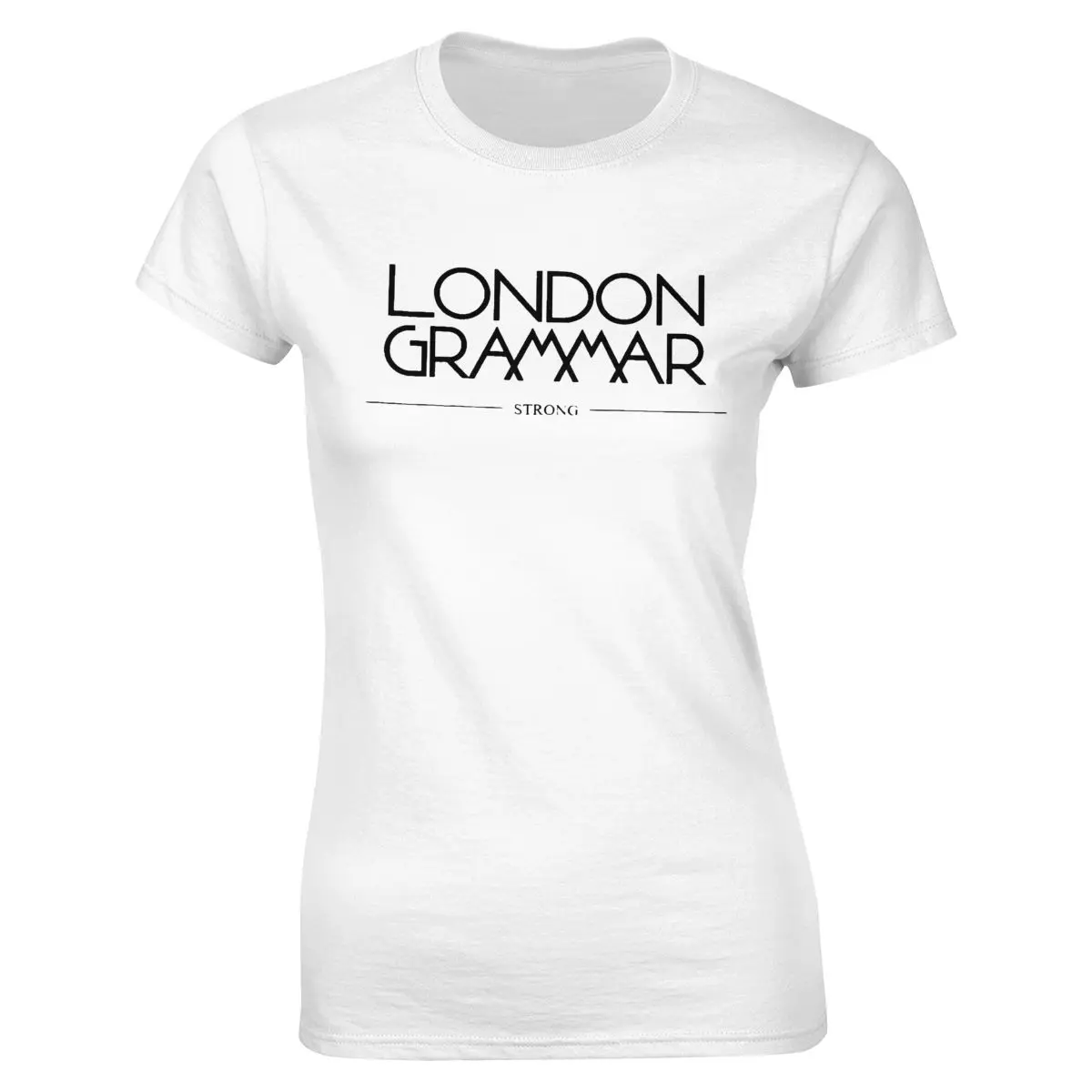 

London Grammar Tshirt Tee100% Cotton Classic Tee Fashion Tee O-neck Print Casual Short Summer Regular Ages 18-35 Years Old