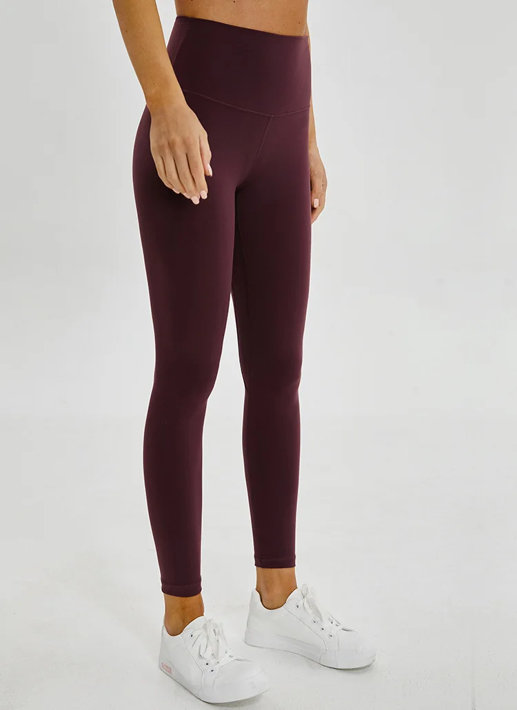 LANTECH Для женщин йога брюки анти-пот упоминание хип леггинсы для спортзала с высокой талией, для фитнеса штаны Бесшовные танцевальные леггинсы