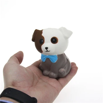 

Cartoon Dog Doggy Simulation Model Squishy Antistress Squishe Slow Rebound Decompression Toy Animal Squeezing Stress Relief Toys