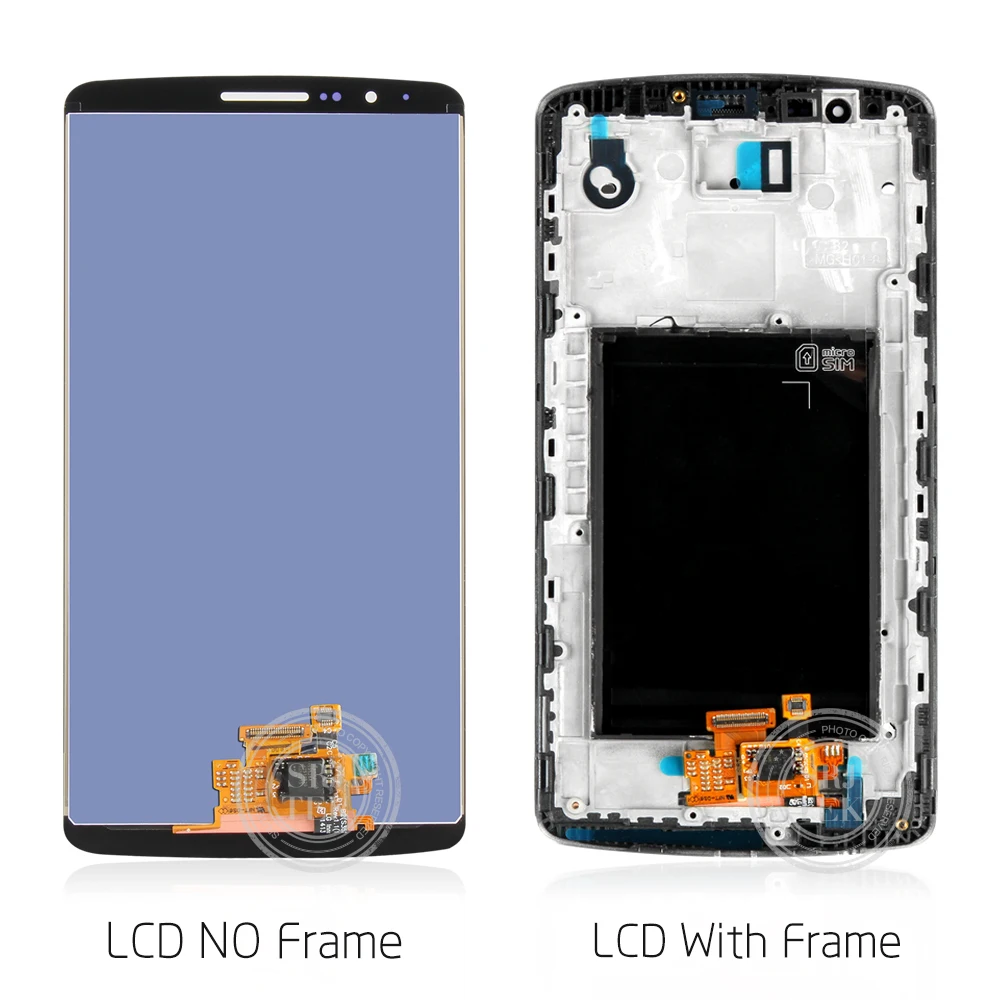 Оригинальный 5 &quotэкран для LG G3 LCD кодирующий преобразователь сенсорного экрана в