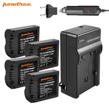 Powtree 1600 мА/ч, CGA-S006 CGA S006 Замена Батарея+ Зарядное устройство для цифрового фотоаппарата Panasonic Lumix DMC-FZ28 DMC-FZ7 DMC-FZ8, FZ50, FZ8K, FZ28K
