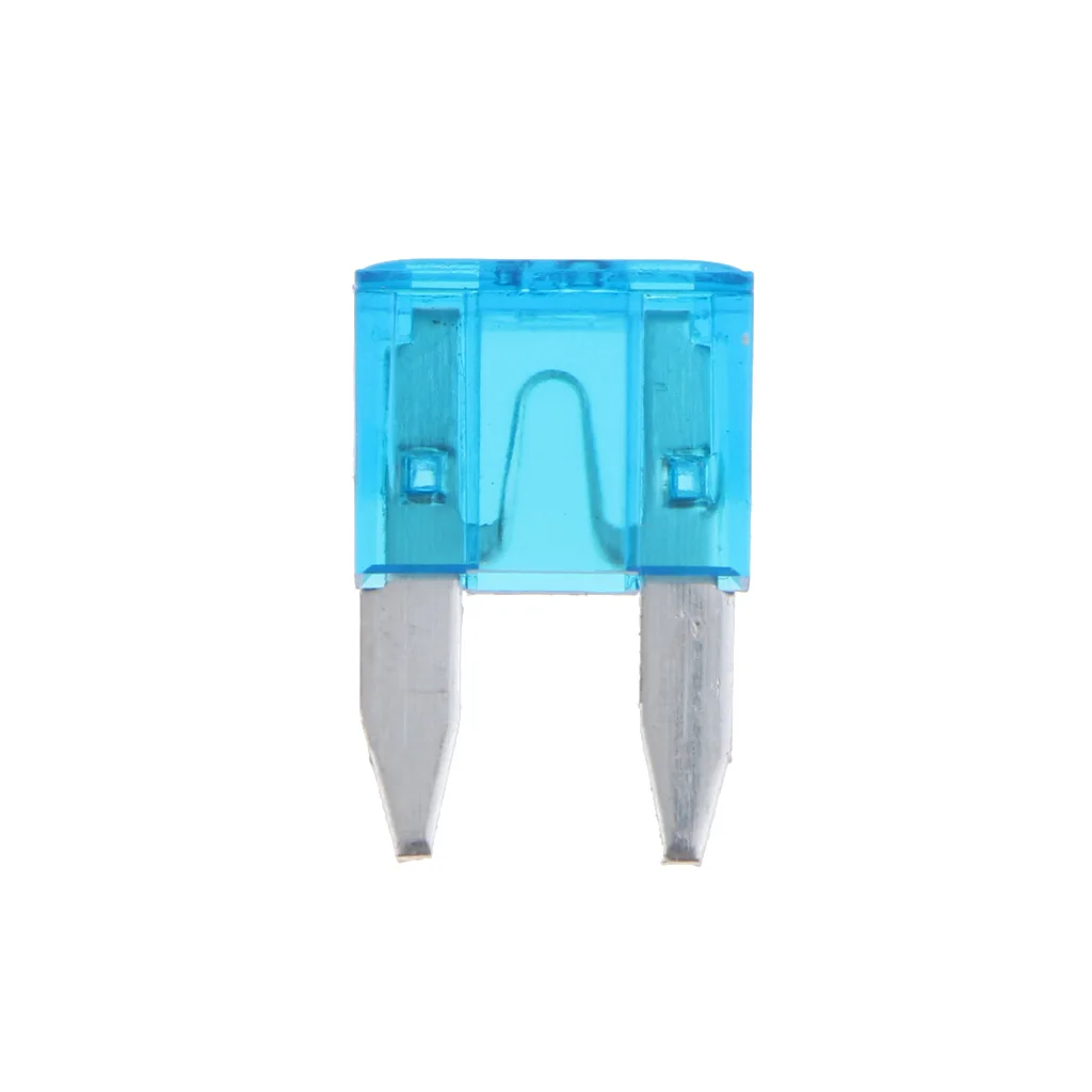 

10 Pieces Mini 15A Blade Fuses Blue for Auto Car Truck Replacement