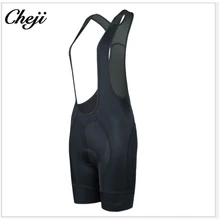 CHEJI летние женские штаны для велоспорта черные лайкра нагрудник шорты odblaskowe spodnie