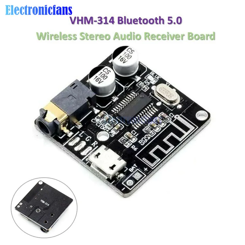 Плата аудио-ресивера VHM-314 плата Bluetooth 5 0 mp3 декодер не допускающий потерь