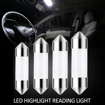 

1PC Car LED Light C5W COB 12v 200LM 7000k Safety Energy Saving License Plate Light Compartment Lamp Led Tube Car Accessories