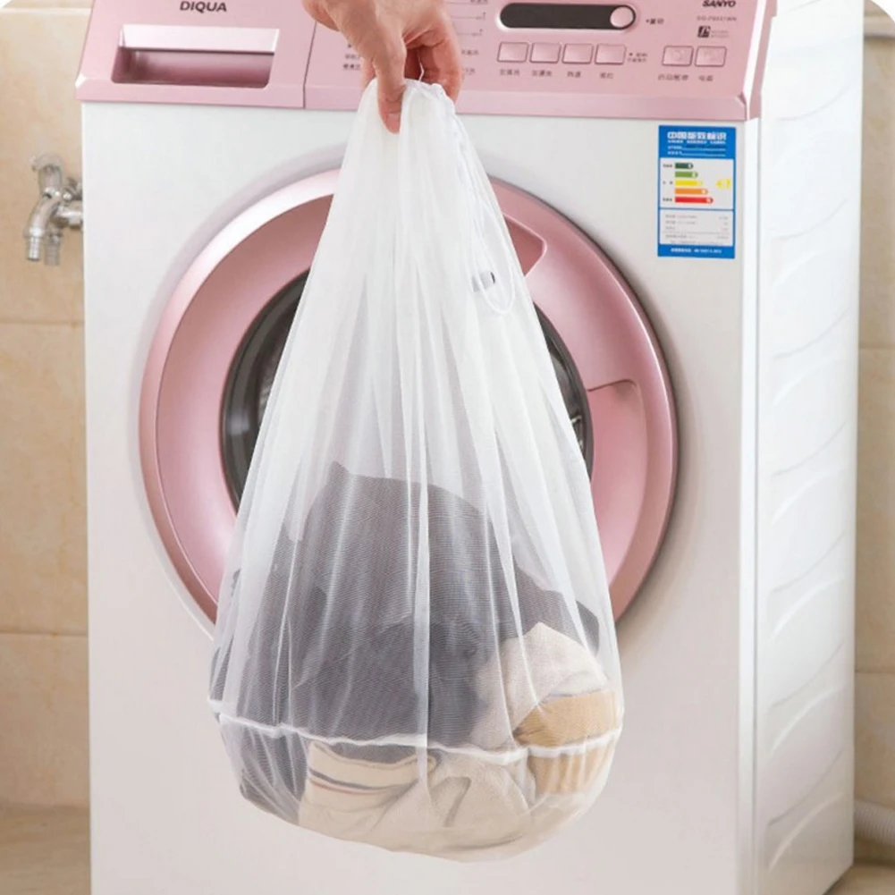 Clothes Washing Machine Laundry Bra Aid Lingerie Mesh Net Wash Bag Pouch Basket+ 