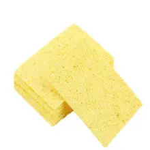 10/20/50 шт 50x35 мм припоя очищайте жало паяльника Сварка печатных плат для очистки колодки универсальная паяльник для подключения к Замена прямоугольник губки