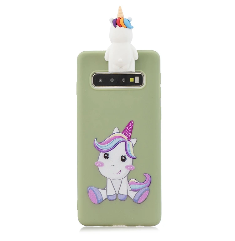 Чехол для samsung Galaxy S10, S9, S8 Plus, S10e, силиконовый чехол с милым 3D котом, TPU, мягкий чехол на заднюю панель для samsung Note 8, 9, 10 Pro, S9+, чехол