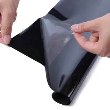 

Blackout Opaque Window Film Static Cling 100% Ligth Block PET Frosted Drop-Shipping Glass Sticker For Day Sleepers Shift Worker