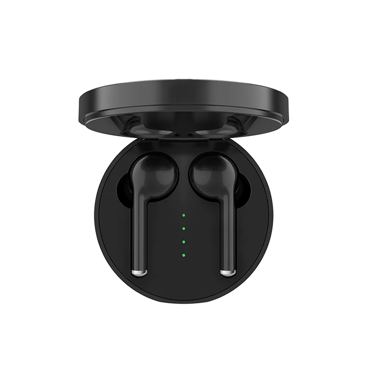 black TW40 bluetooth наушники 5,0 Bluetooth наушники TWS беспроводные Bluetooth наушники с микрофоном спортивные водонепроницаемые - Цвет: black