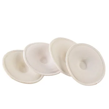 

8pcs Washable Cloth Absorbent Ultra Thin Nursing Soft Maternal Comfortable Reusable Convenient Leak Proof Breast Pad Milk