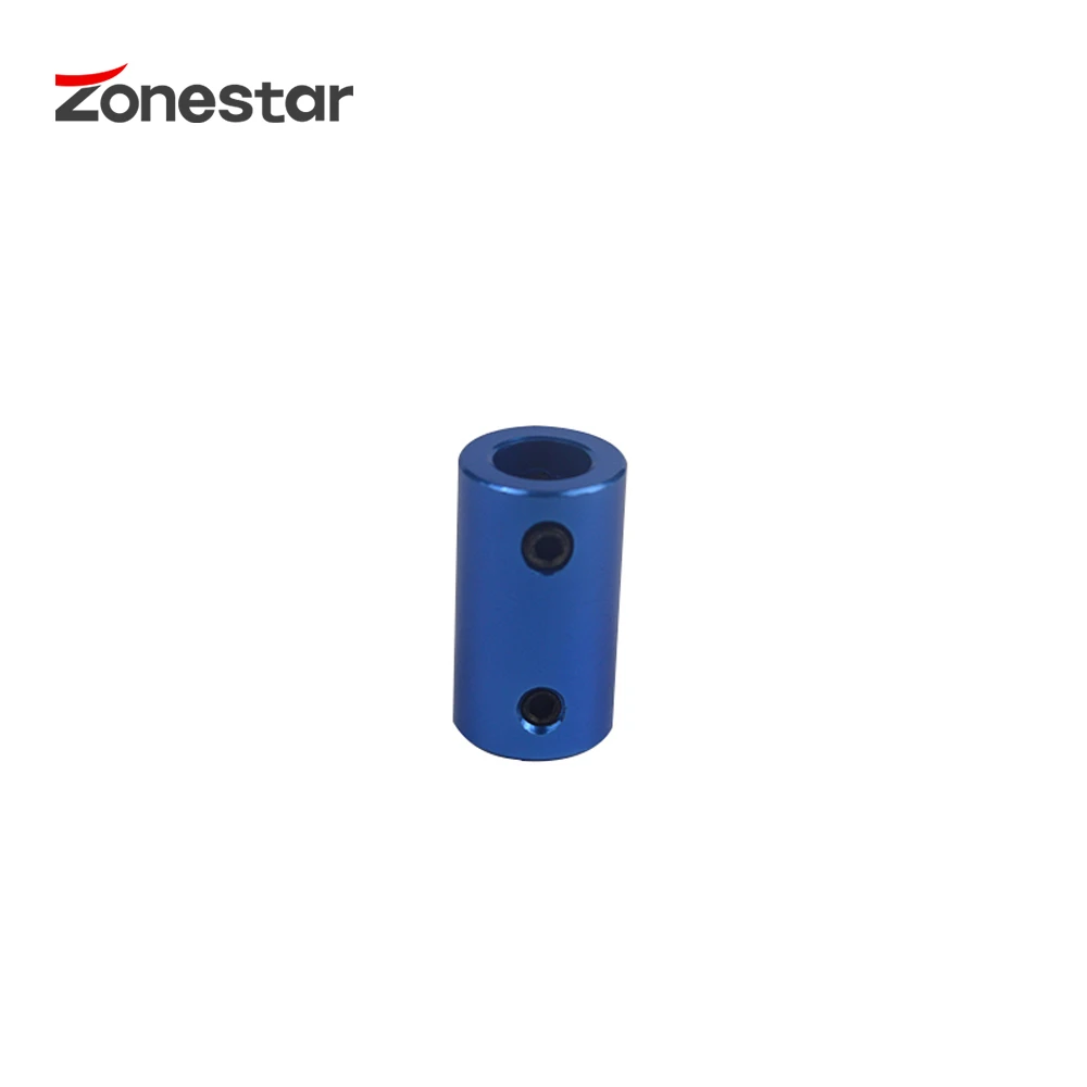Blue Shaft Coupler Aluminum Alloy Coupling Bore 5mm 3D Printers Parts Screw Part For Stepper Motor Accessories | Компьютеры и офис
