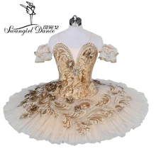 Профессиональное блинное балетное платье-пачка для взрослых бежевого и персикового цветов; женское платье-пачка для девочек с принтом «Щелкунчик»; sbt9030