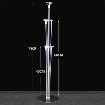 

Balloons Holder Column Stand Clear Plastic Balloon Stick Birthday Party Decoration Kids Wedding Balloons Decor