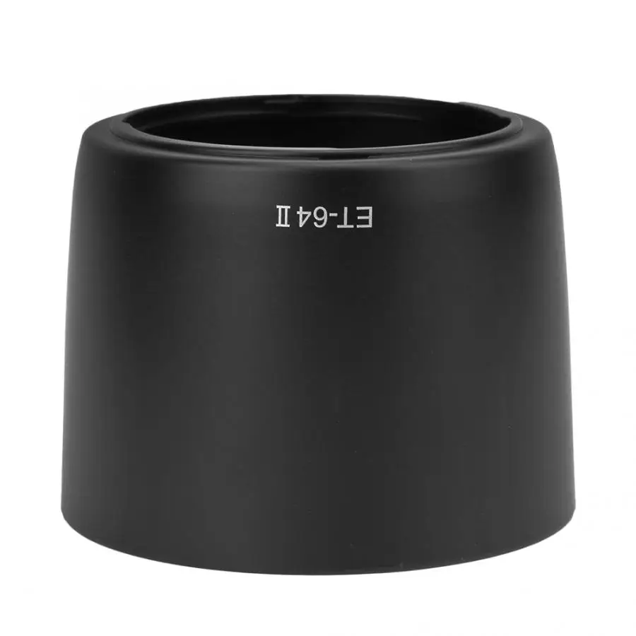 ET-64II Quality Plastic Camera Lens Hood Shade for Canon EF-S EF 75-300mm f/4.0-5.6 IS USM