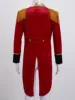 Kids Girls Boys Tuxedo Tailcoat Long Sleeve Ringmaster Circus Show Performance Costume Halloween Showman Cosplay Jacket Outfit 5