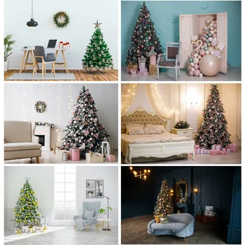 

SHENGYONGBAO Vinyl Custom Photography Backdrops Christmas day Theme Photography Background 91106DJ-23