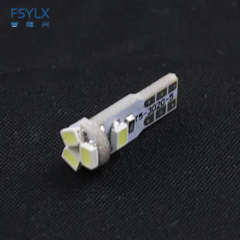 

FSYLX T5 5 SMD 3020 LED Gauge Cluster Shifter Light Bulb T5 73 74 LED Dashboard Dash light T5 LED Side Instrument Panel light