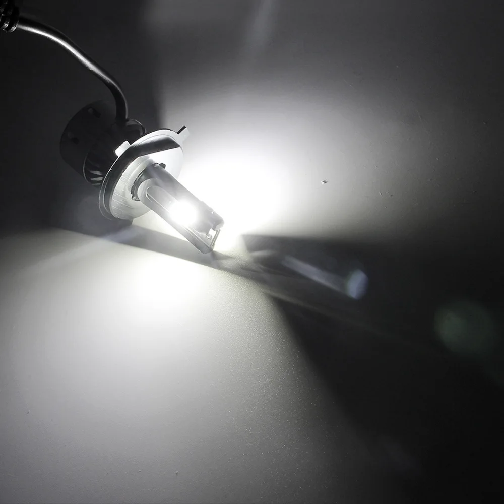 2 предмета RGB 110W фары для автомобиля Hi/короче спереди и длиннее сзади) H4 H7 H11 светодиодный лампы для передних фар H1 H3 H8 H9 9005HB3 9006HB4 HB2 стайлинга автомобилей 12000LM задние габаритные огни 12В