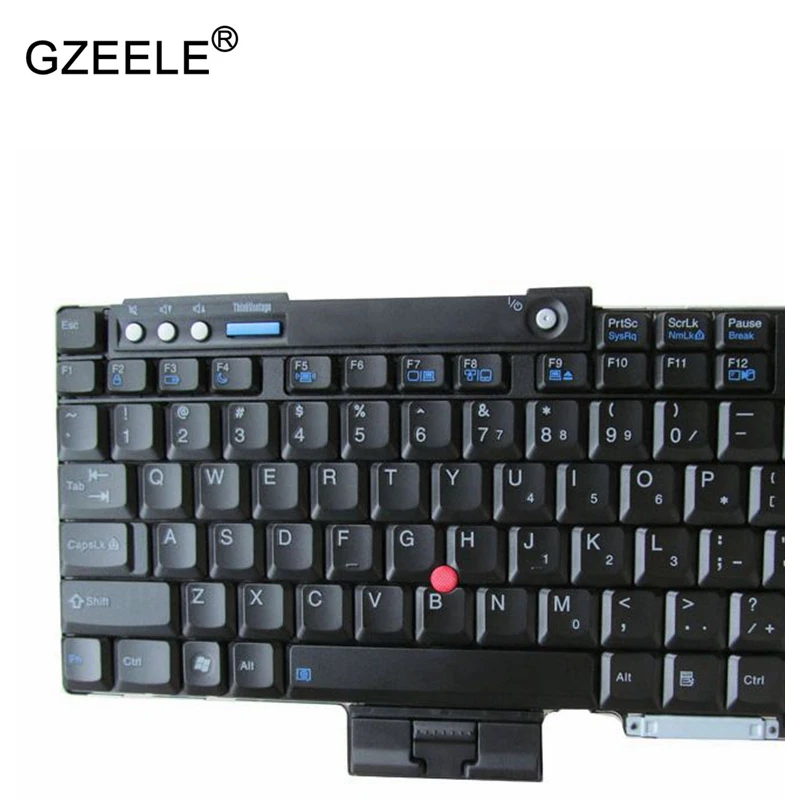 GZEELE США клавиатура для ноутбука LENOVO T60P R60 R60E R60I R61I R61E R61 T61P Z60T R500 английские клавиатуры