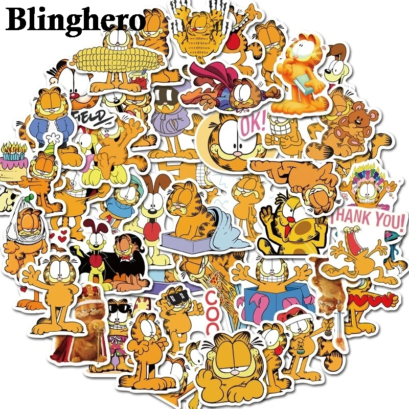 

CA866 50pcs/set Cute Cat Cartoon Sticker Waterproof Suitcase DIY Laptop Guitar Skateboard Toy Lovely Sticker