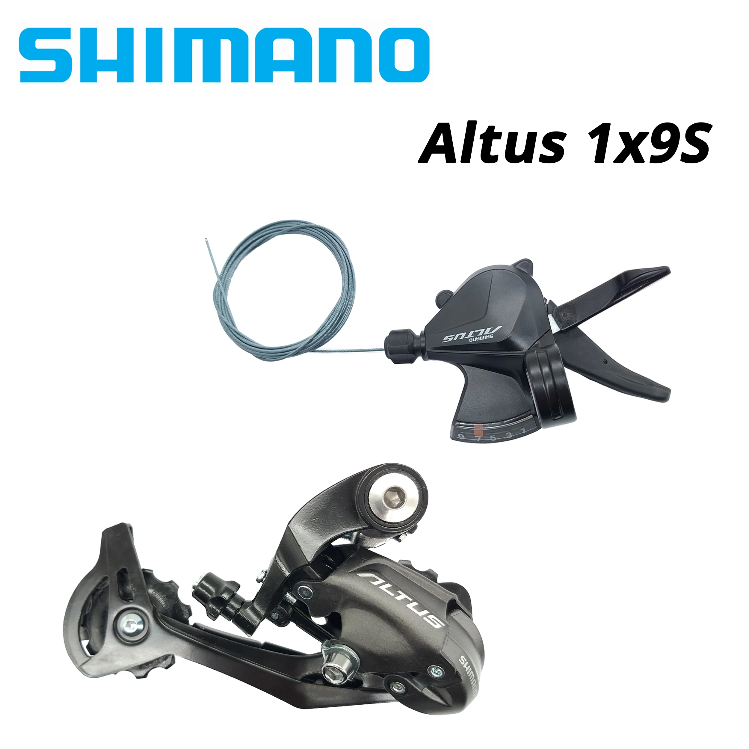 SHIMANO ALTUS 1x9S SL M2010 RD M370 9 S 9v speedmtb велосипед Переключатель скоростей Рычаг и задний