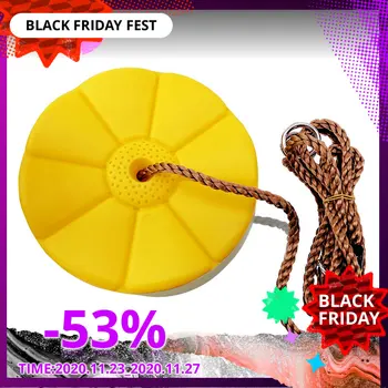 

Kids Toys Outdoor Plastic Swing Disc Swing Indoor Swing Disc Climbing Swing For Children Garden Playground Camping Playing Toy