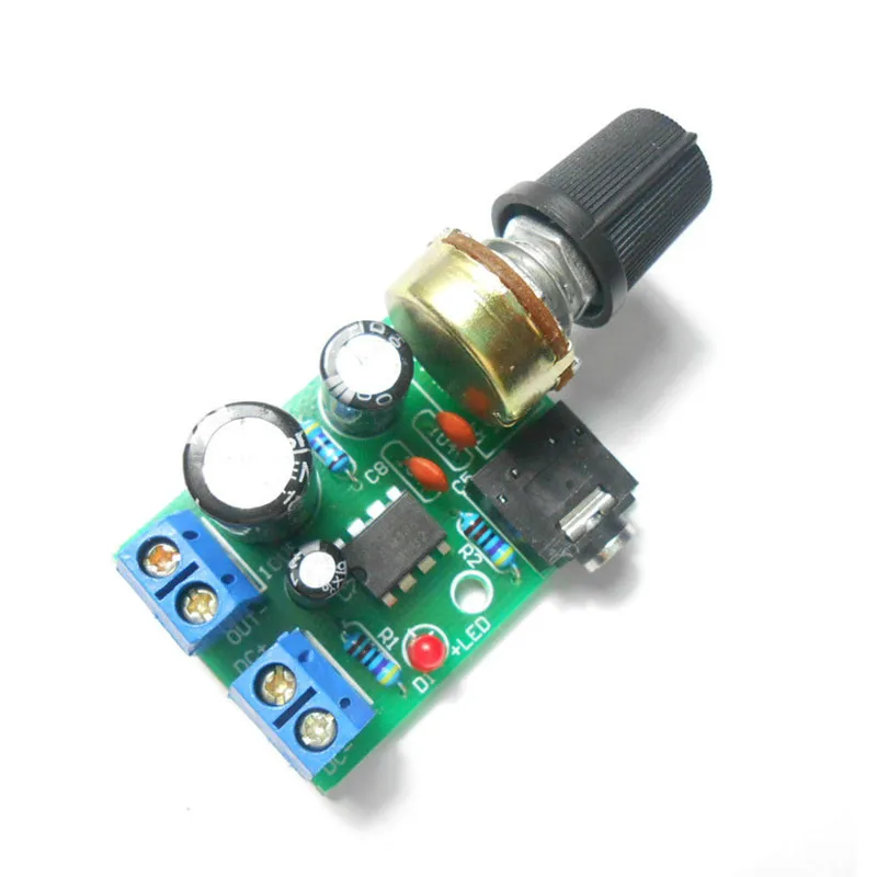 SOTAMIA Mini LM386 усилитель мощности аудио Плата моно с регулировкой тона DC3 12V домашний