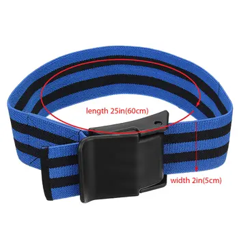 

2Pcs Blood Flow Restriction Bands Belt Strap Occlusion Tourniquet Biceps Training H7JP