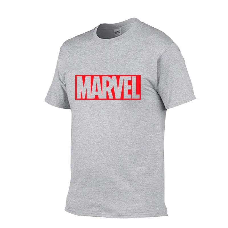Одежда летние футболки мужские s m ARVEL 100% хлопок короткий рукав футболка плотная
