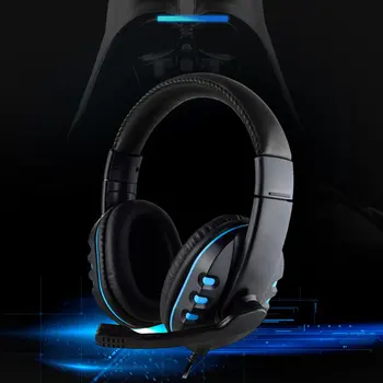 

Stereo Wired Gaming Headsets Headphones with Mic For PS4 Sony PlayStation 4 / PC