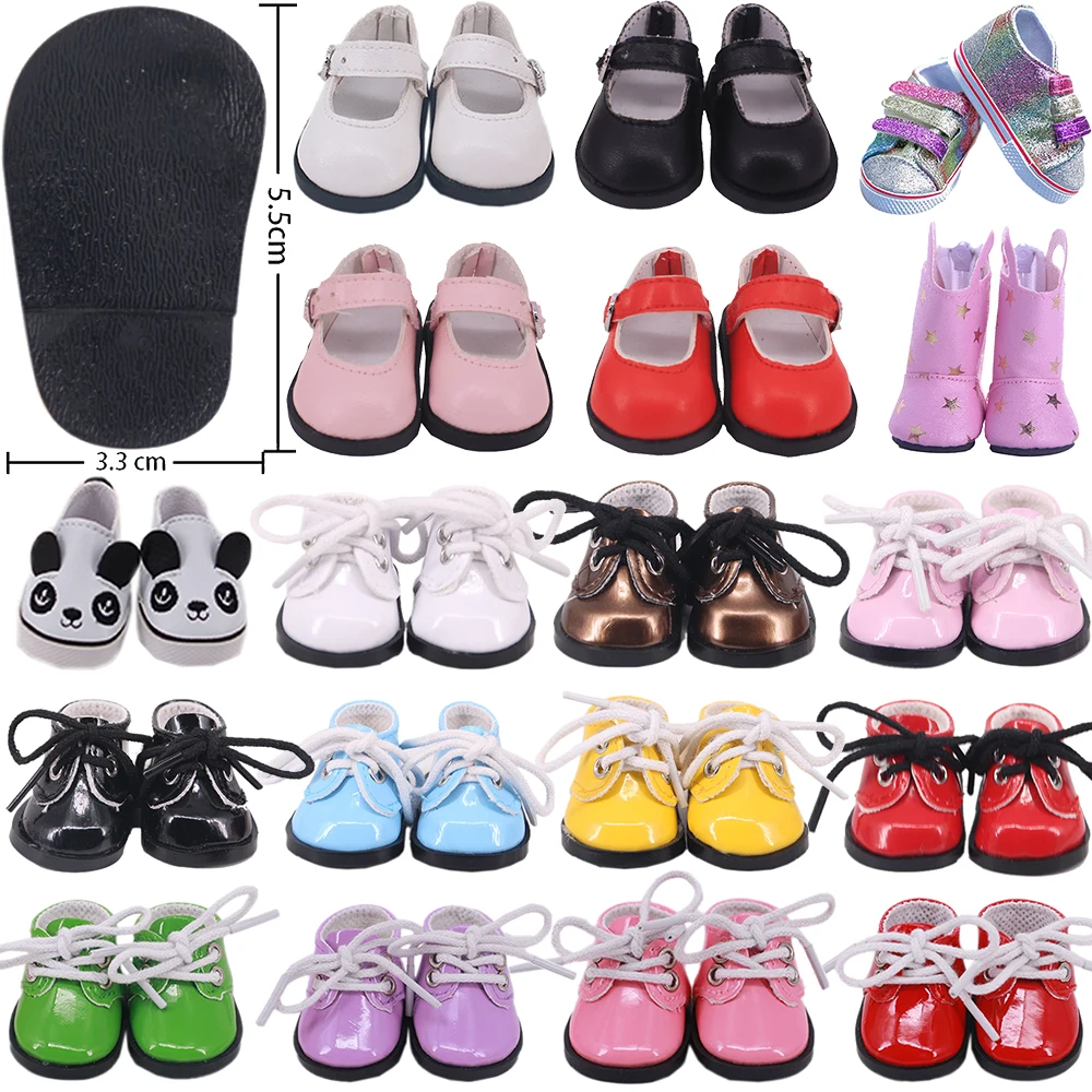 Doll Shoes 5 cm for Paola Reina 14 Inch Wellie Wishers Doll