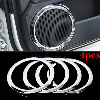 

Stereo Speaker Cover Trim Collar Bezel Accessories For Jeep Compass 2008-2014 Replacement
