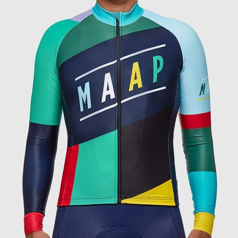 MAAP camisa de ciclismo M flag base LS велосипедная футболка с длинным рукавом, весна, MTB велосипедная рубашка, Мужская гоночная футболка met lange mouwen