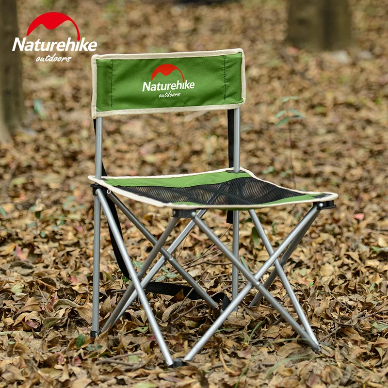 Naturehike, портативный складной стул для рыбалки, стул для кемпинга, стул для рыбалки, стул для пикника, барбекю, Пляжное Кресло